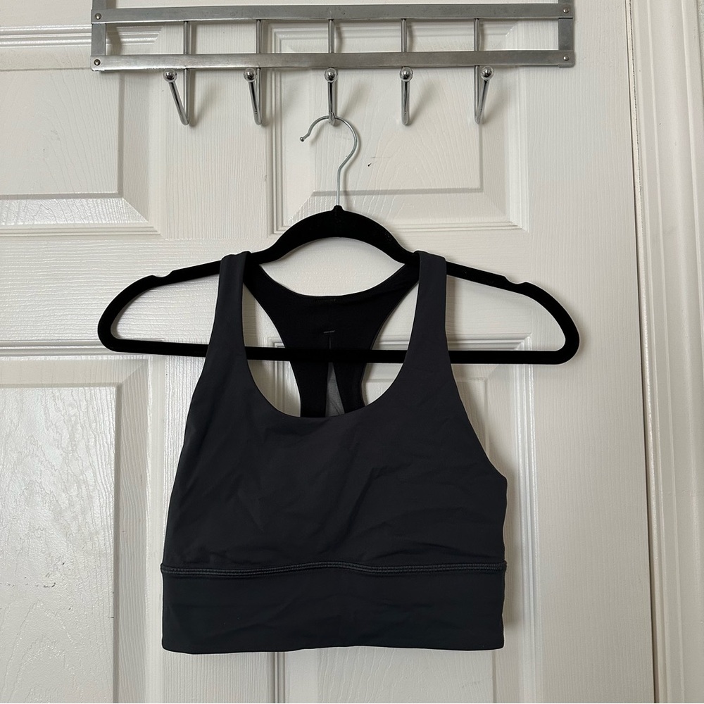 Lululemon Melanite Long Line Sports Bra